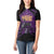 Custom Caribbean Cricket Trinidad and Tobago Cricket Women Polo Shirt TKR Champions 2025 Purple Edition - Wonder Print Shop