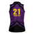 Custom Caribbean Cricket Trinidad and Tobago Cricket Women Sleeveless Polo Shirt TKR Champions 2025 Purple Edition - Wonder Print Shop