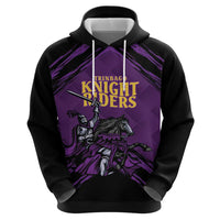 Custom Caribbean Cricket Trinidad and Tobago Cricket Zip Hoodie TKR Champions 2025 Purple Edition - Wonder Print Shop