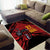 Custom Caribbean Cricket Trinidad and Tobago Cricket Area Rug TKR Champions 2025 Red Edition - Wonder Print Shop