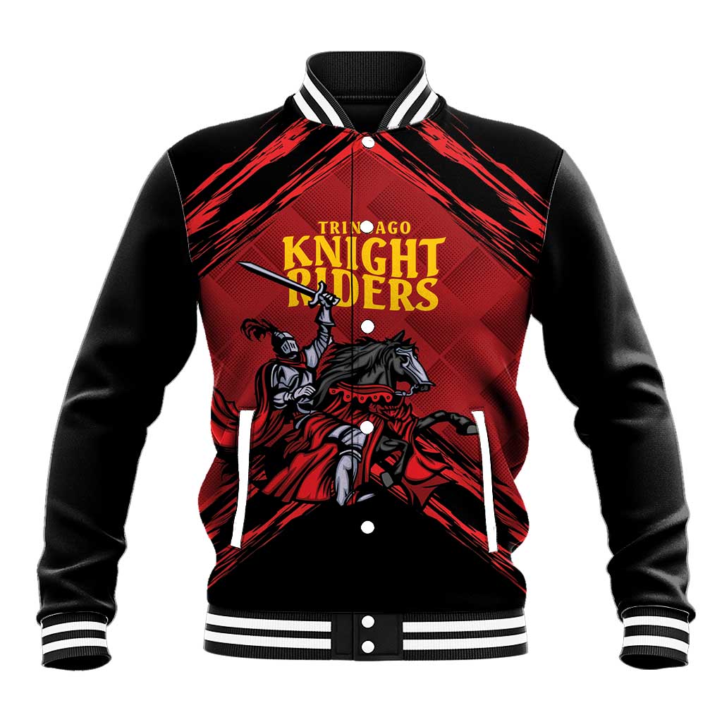 Custom Caribbean Cricket Trinidad and Tobago Cricket Baseball Jacket TKR Champions 2025 Red Edition - Wonder Print Shop