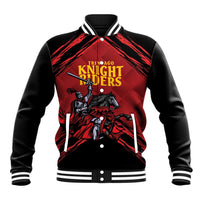 Custom Caribbean Cricket Trinidad and Tobago Cricket Baseball Jacket TKR Champions 2025 Red Edition - Wonder Print Shop