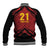 Custom Caribbean Cricket Trinidad and Tobago Cricket Baseball Jacket TKR Champions 2025 Red Edition - Wonder Print Shop