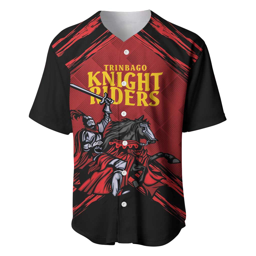 Custom Caribbean Cricket Trinidad and Tobago Cricket Baseball Jersey TKR Champions 2025 Red Edition - Wonder Print Shop