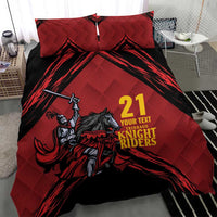 Custom Caribbean Cricket Trinidad and Tobago Cricket Bedding Set TKR Champions 2025 Red Edition - Wonder Print Shop