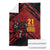 Custom Caribbean Cricket Trinidad and Tobago Cricket Blanket TKR Champions 2025 Red Edition - Wonder Print Shop