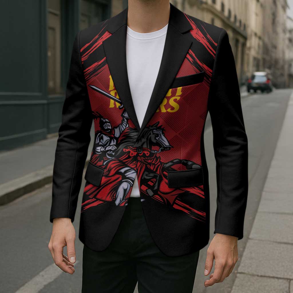 Custom Caribbean Cricket Trinidad and Tobago Cricket Blazer TKR Champions 2025 Red Edition - Wonder Print Shop