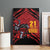 Custom Caribbean Cricket Trinidad and Tobago Cricket Canvas Wall Art TKR Champions 2025 Red Edition - Wonder Print Shop