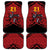 Custom Caribbean Cricket Trinidad and Tobago Cricket Car Mats TKR Champions 2025 Red Edition - Wonder Print Shop