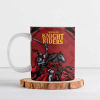Custom Caribbean Cricket Trinidad and Tobago Cricket Ceramic Mug TKR Champions 2025 Red Edition - Wonder Print Shop