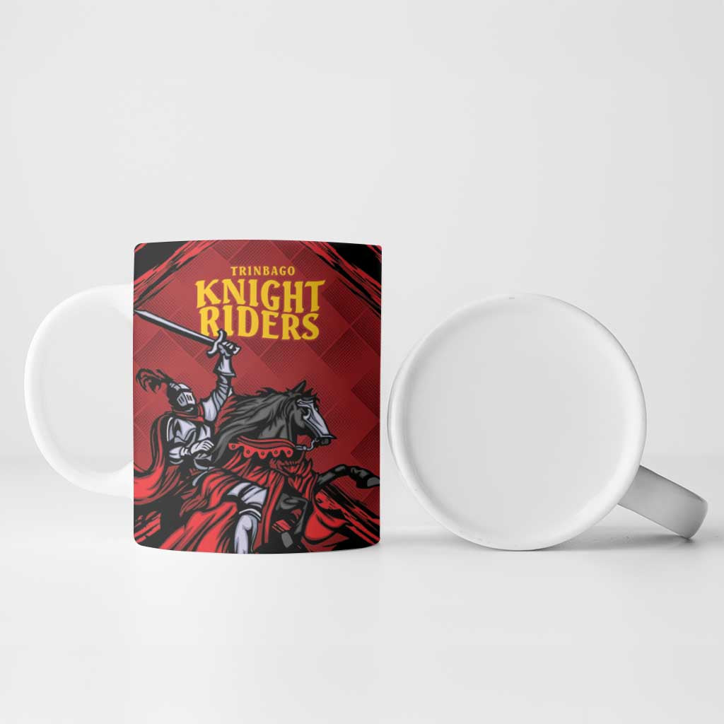 Custom Caribbean Cricket Trinidad and Tobago Cricket Ceramic Mug TKR Champions 2025 Red Edition - Wonder Print Shop