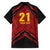 Custom Caribbean Cricket Trinidad and Tobago Cricket Family Matching Long Sleeve Bodycon Dress and Hawaiian Shirt TKR Champions 2025 Red Edition - Wonder Print Shop