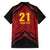 Custom Caribbean Cricket Trinidad and Tobago Cricket Family Matching Short Sleeve Bodycon Dress and Hawaiian Shirt TKR Champions 2025 Red Edition - Wonder Print Shop
