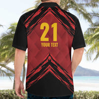 Custom Caribbean Cricket Trinidad and Tobago Cricket Hawaiian Shirt TKR Champions 2025 Red Edition - Wonder Print Shop