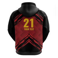 Custom Caribbean Cricket Trinidad and Tobago Cricket Hoodie TKR Champions 2025 Red Edition - Wonder Print Shop