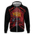 Custom Caribbean Cricket Trinidad and Tobago Cricket Hoodie TKR Champions 2025 Red Edition - Wonder Print Shop