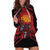 Custom Caribbean Cricket Trinidad and Tobago Cricket Hoodie Dress TKR Champions 2025 Red Edition - Wonder Print Shop