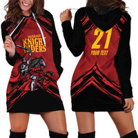 Custom Caribbean Cricket Trinidad and Tobago Cricket Hoodie Dress TKR Champions 2025 Red Edition - Wonder Print Shop