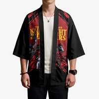 Custom Caribbean Cricket Trinidad and Tobago Cricket Kimono TKR Champions 2025 Red Edition - Wonder Print Shop