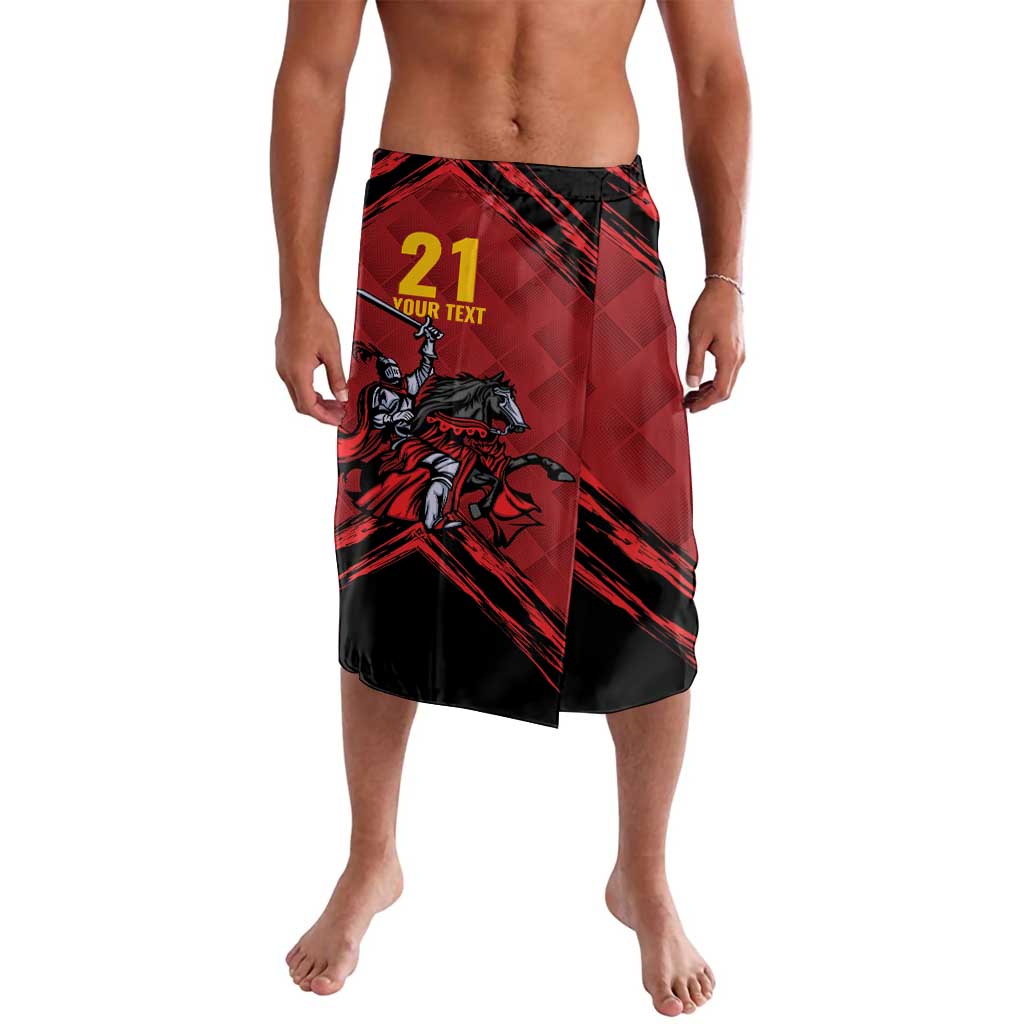 Custom Caribbean Cricket Trinidad and Tobago Cricket Lavalava TKR Champions 2025 Red Edition - Wonder Print Shop