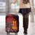 Custom Caribbean Cricket Trinidad and Tobago Cricket Luggage Cover TKR Champions 2025 Red Edition - Wonder Print Shop