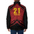 Custom Caribbean Cricket Trinidad and Tobago Cricket Padded Jacket TKR Champions 2025 Red Edition - Wonder Print Shop