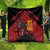 Custom Caribbean Cricket Trinidad and Tobago Cricket Quilt TKR Champions 2025 Red Edition - Wonder Print Shop