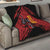 Custom Caribbean Cricket Trinidad and Tobago Cricket Quilt TKR Champions 2025 Red Edition - Wonder Print Shop