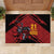 Custom Caribbean Cricket Trinidad and Tobago Cricket Rubber Doormat TKR Champions 2025 Red Edition - Wonder Print Shop