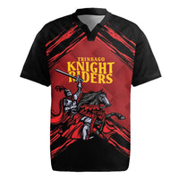Custom Caribbean Cricket Trinidad and Tobago Cricket Rugby Jersey TKR Champions 2025 Red Edition - Wonder Print Shop