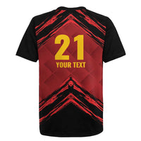 Custom Caribbean Cricket Trinidad and Tobago Cricket Rugby Jersey TKR Champions 2025 Red Edition - Wonder Print Shop