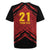 Custom Caribbean Cricket Trinidad and Tobago Cricket Rugby Jersey TKR Champions 2025 Red Edition - Wonder Print Shop