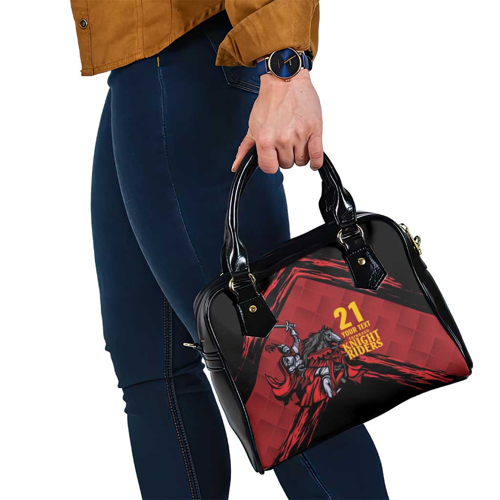 Custom Caribbean Cricket Trinidad and Tobago Cricket Shoulder Handbag TKR Champions 2025 Red Edition - Wonder Print Shop