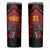 Custom Caribbean Cricket Trinidad and Tobago Cricket Skinny Tumbler TKR Champions 2025 Red Edition - Wonder Print Shop