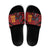 Custom Caribbean Cricket Trinidad and Tobago Cricket Slide Sandals TKR Champions 2025 Red Edition - Wonder Print Shop