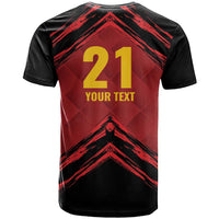 Custom Caribbean Cricket Trinidad and Tobago Cricket T Shirt TKR Champions 2025 Red Edition - Wonder Print Shop