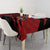 Custom Caribbean Cricket Trinidad and Tobago Cricket Tablecloth TKR Champions 2025 Red Edition - Wonder Print Shop