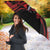 Custom Caribbean Cricket Trinidad and Tobago Cricket Umbrella TKR Champions 2025 Red Edition - Wonder Print Shop