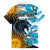 Personalised Argentina Family Matching Off Shoulder Maxi Dress and Hawaiian Shirt Los Pumas and Sol de Mayo Ceibo Flowers LT9 - Wonder Print Shop