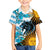 Personalised Argentina Family Matching Off Shoulder Maxi Dress and Hawaiian Shirt Los Pumas and Sol de Mayo Ceibo Flowers LT9 - Wonder Print Shop