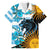 Personalised Argentina Family Matching Summer Maxi Dress and Hawaiian Shirt Los Pumas and Sol de Mayo Ceibo Flowers - Wonder Print Shop