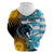 Personalised Argentina Hoodie Los Pumas and Sol de Mayo Ceibo Flowers - Wonder Print Shop