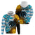 Personalised Argentina Hoodie Los Pumas and Sol de Mayo Ceibo Flowers - Wonder Print Shop