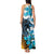 Personalised Argentina Tank Maxi Dress Los Pumas and Sol de Mayo Ceibo Flowers - Wonder Print Shop