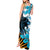 Personalised Argentina Tank Maxi Dress Los Pumas and Sol de Mayo Ceibo Flowers - Wonder Print Shop
