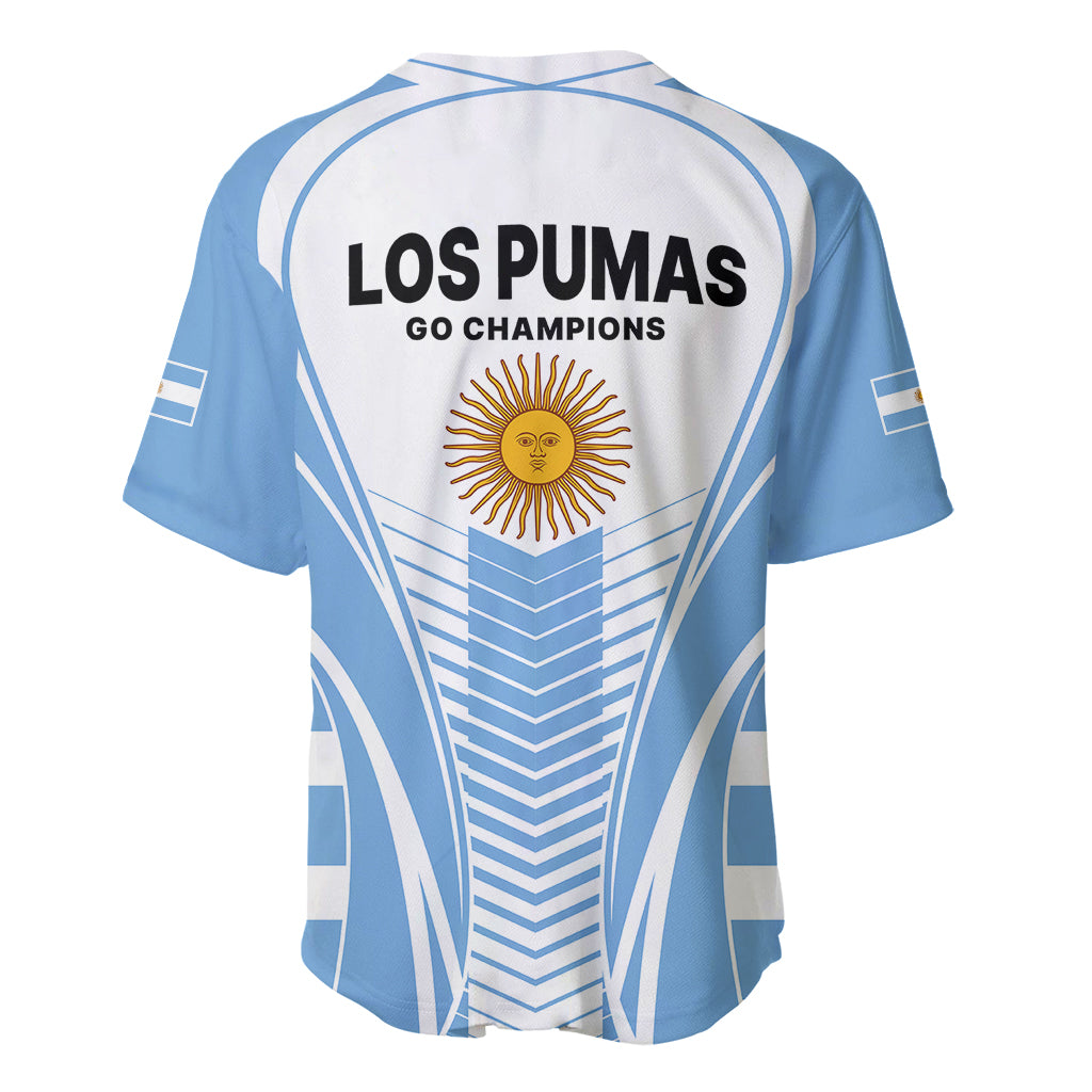 Argentina Rugby Baseball Jersey World Cup 2023 Los Pumas Go Champion LT9 - Wonder Print Shop