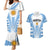 Argentina Rugby Couples Matching Mermaid Dress and Hawaiian Shirt World Cup 2023 Los Pumas Go Champion LT9 - Wonder Print Shop