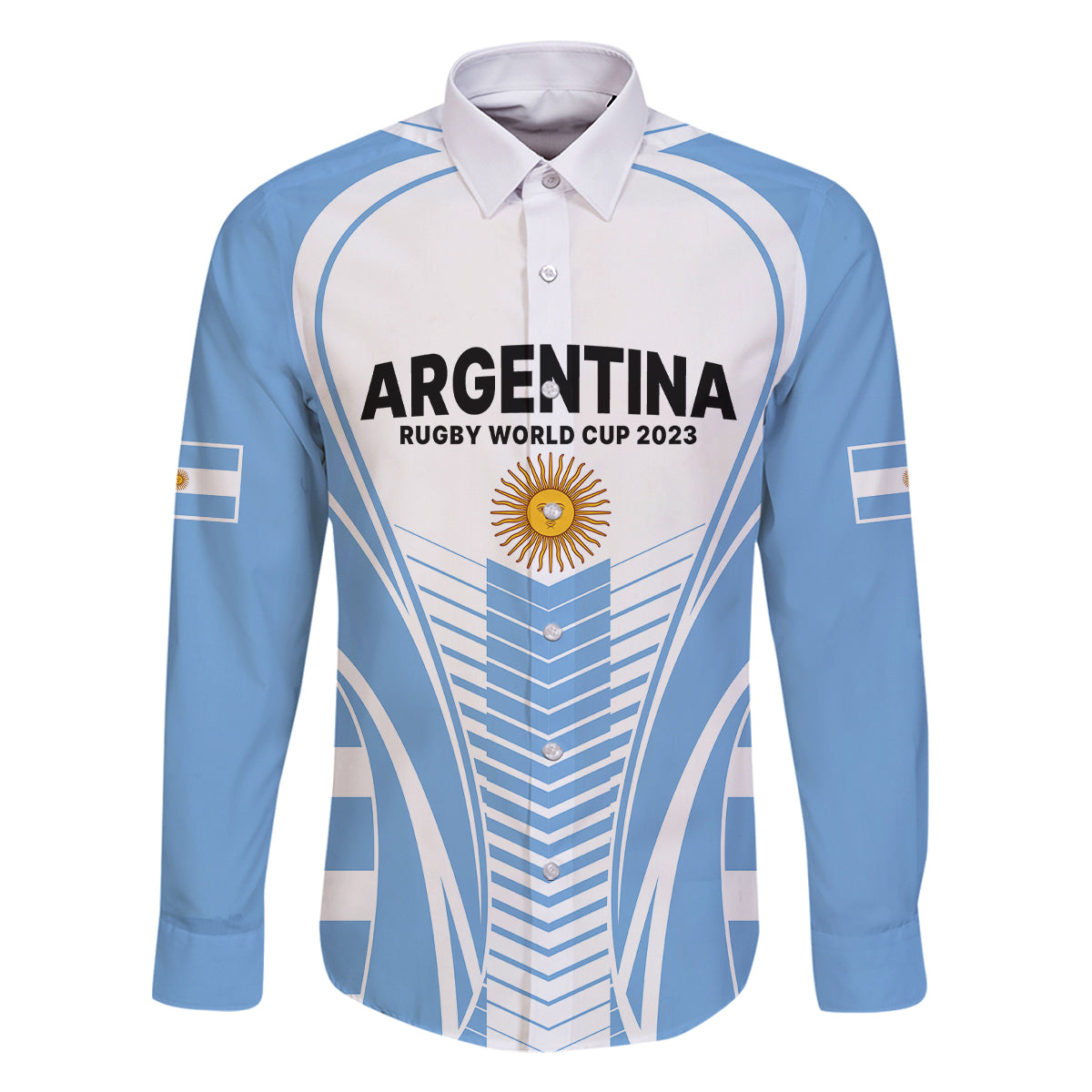 Argentina Rugby Family Matching Mermaid Dress and Hawaiian Shirt World Cup 2023 Los Pumas Go Champion LT9 - Wonder Print Shop