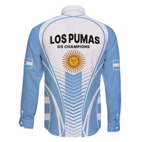 Argentina Rugby Family Matching Off Shoulder Short Dress and Hawaiian Shirt World Cup 2023 Los Pumas Go Champion LT9 - Wonder Print Shop