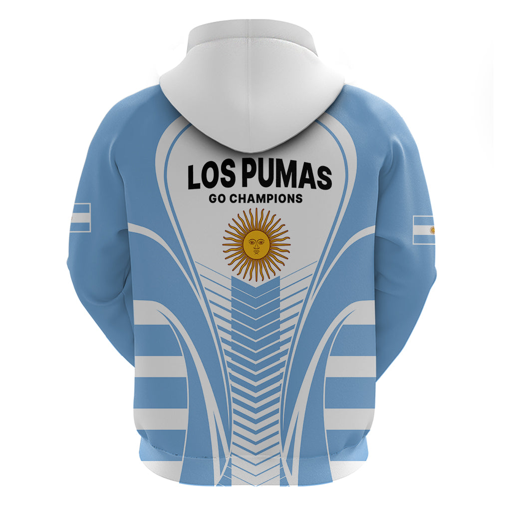 Argentina Rugby Hoodie World Cup 2023 Los Pumas Go Champion - Wonder Print Shop